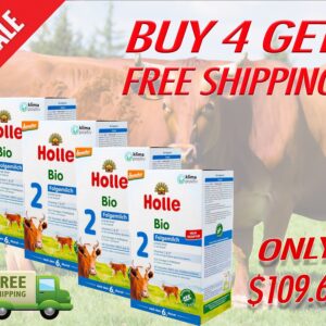 HOLLE 2 BIO FOLGEMILCH (600g) PACKAGE DEALS