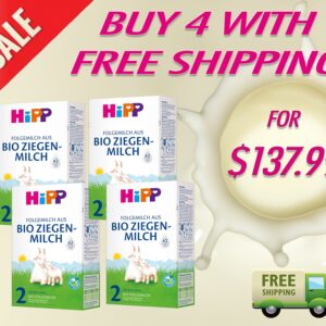 HIPP GOAT FORMULA STAGE 2 (400g) PACKAGE DEAL