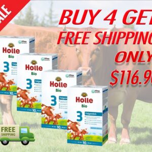HOLLE BIO 3 Folgemilch (600g) PACKAGE DEALS